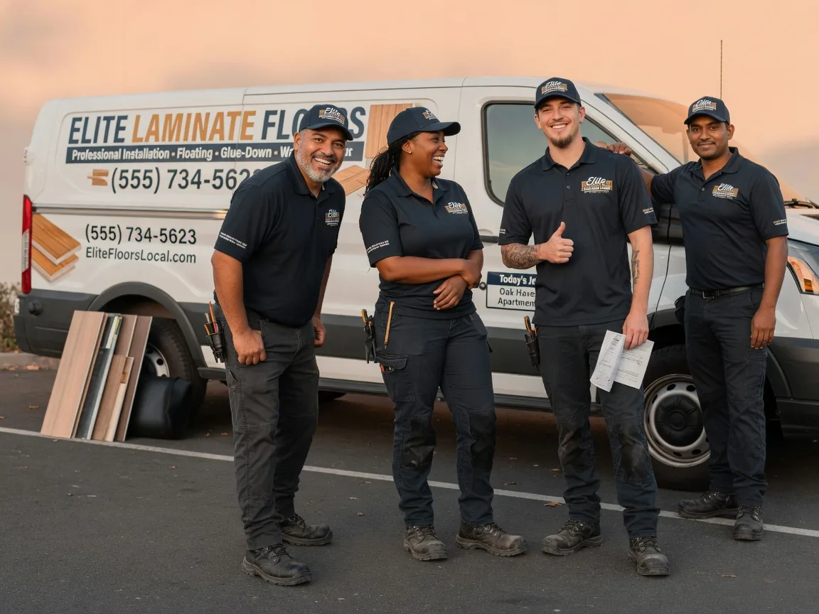 Laminate flooring installation company in Campbell, OH
